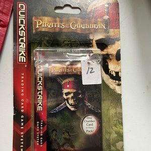 Pirate of Caribbean collectors trade cards. New